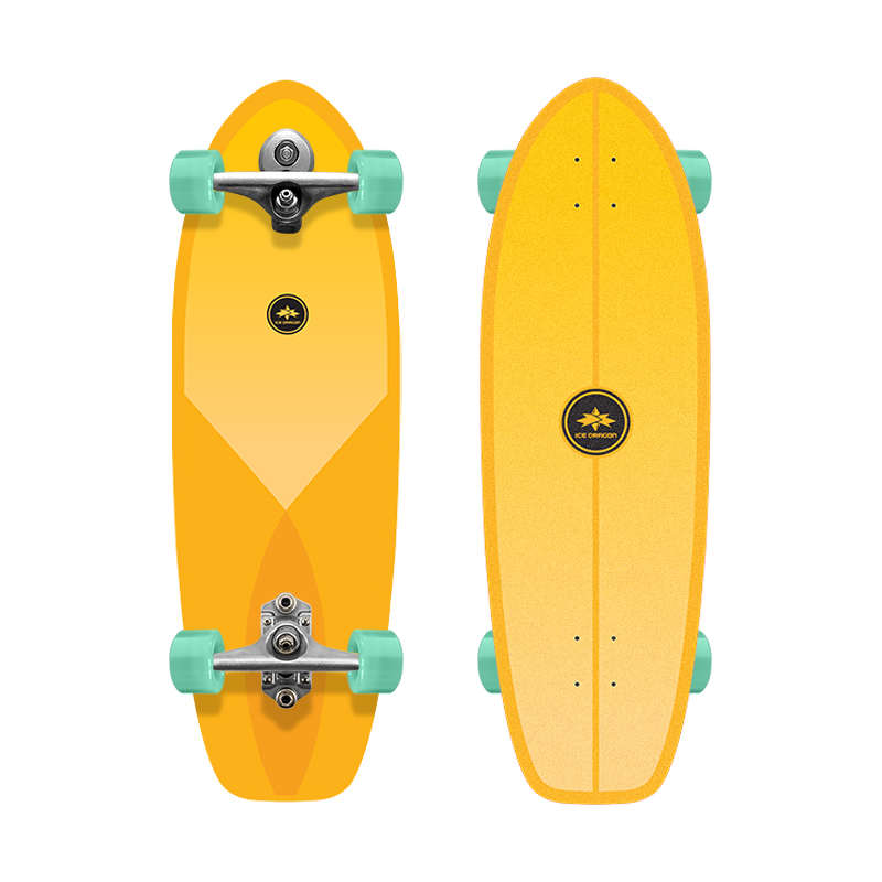[B9-2.0 SPRING BRIDGE] 32 INCHES-PUGI ISLAND-GREEN WHEEL